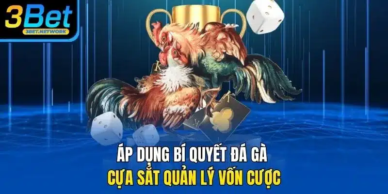 Áp dụng bí quyết đá gà cựa sắt quản lý vốn cược