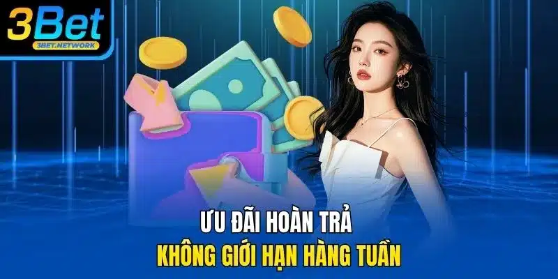 Ưu đãi hoàn trả không giới hạn hàng tuần